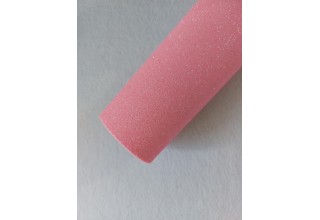 Глиттерный фоамиран перламутровый 2 мм 20*30 см светло-розовый, цена за лист